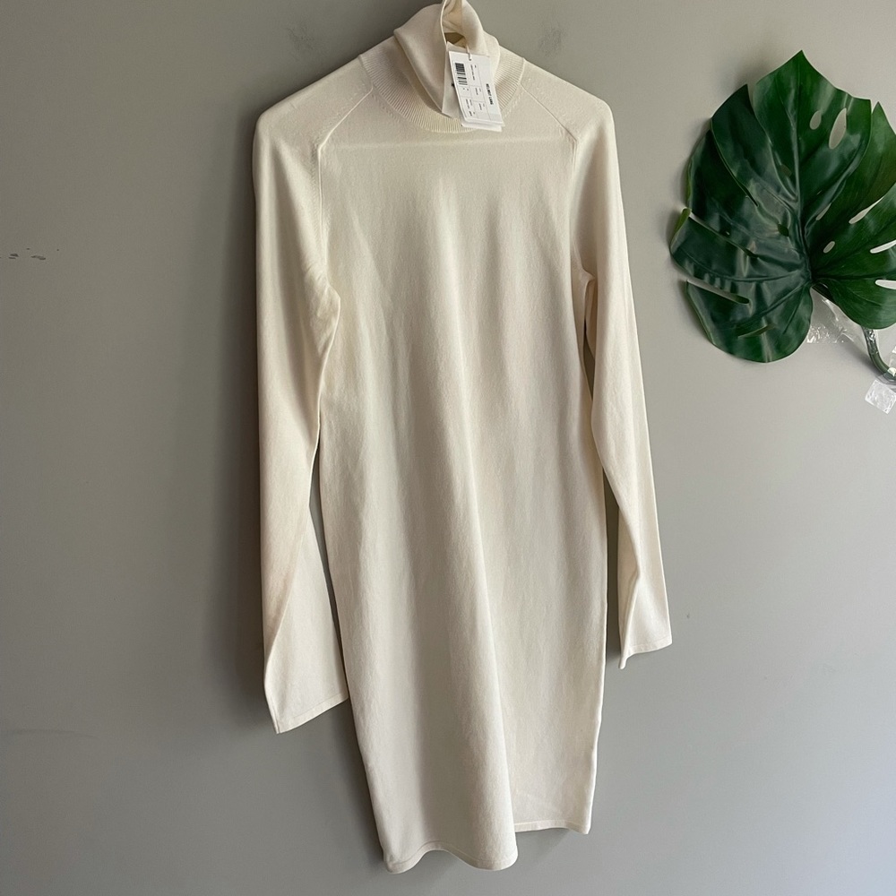 Helmut Lang wool sweater dress